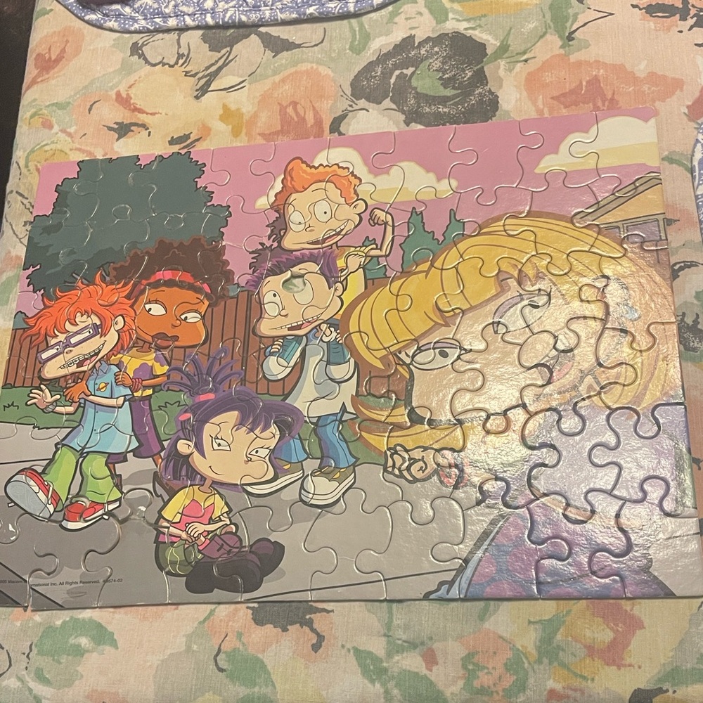 60pc Rugrats All Grown Up Jigsaw Puzzle (Vintage)